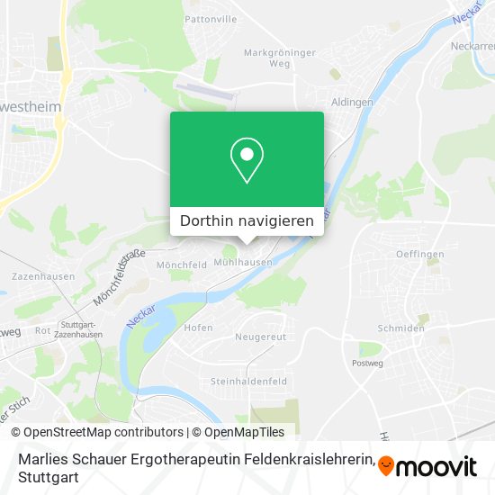 Marlies Schauer Ergotherapeutin Feldenkraislehrerin Karte