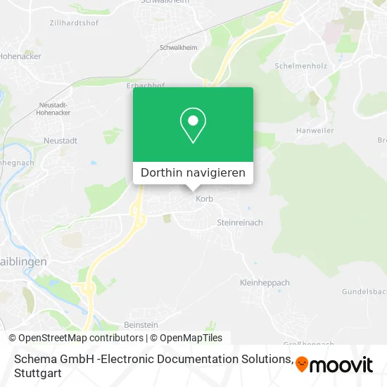 Schema GmbH -Electronic Documentation Solutions Karte
