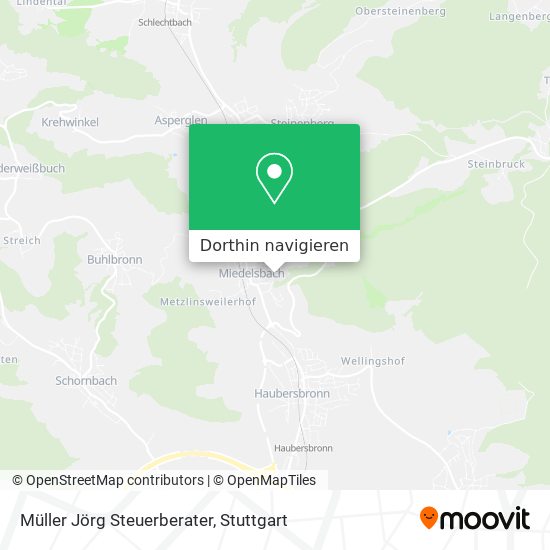 Müller Jörg Steuerberater Karte