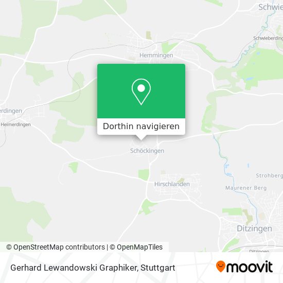 Gerhard Lewandowski Graphiker Karte