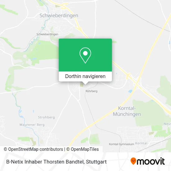 B-Netix Inhaber Thorsten Bandtel Karte