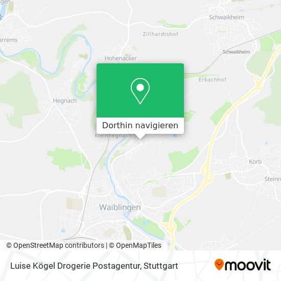 Luise Kögel Drogerie Postagentur Karte