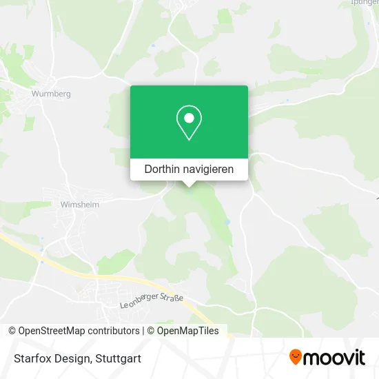 Starfox Design Karte