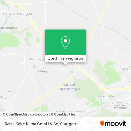 Reiss Kälte-Klima GmbH & Co Karte