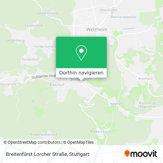 Breitenfürst Lorcher Straße Karte