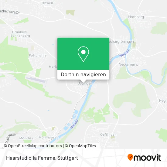 Haarstudio la Femme Karte