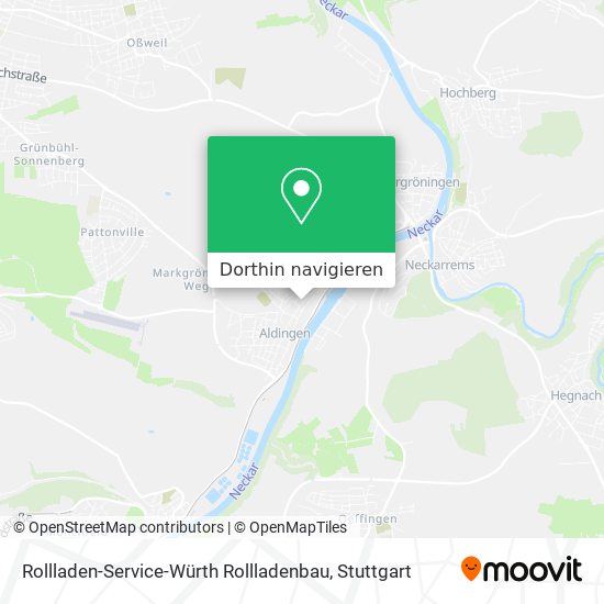 Rollladen-Service-Würth Rollladenbau Karte