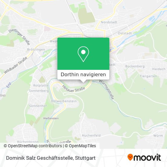 Dominik Salz Geschäftsstelle Karte