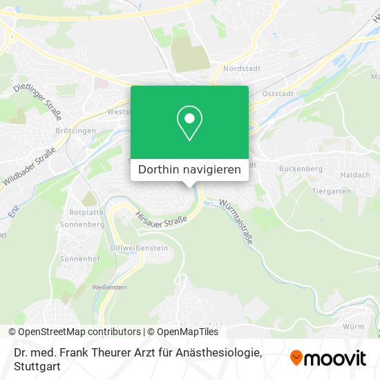 Dr. med. Frank Theurer Arzt für Anästhesiologie Karte