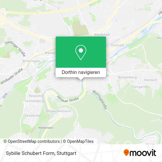 Sybille Schubert Form Karte