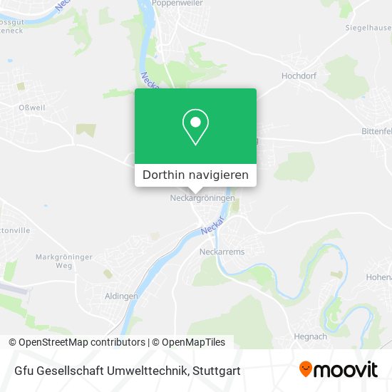 Gfu Gesellschaft Umwelttechnik Karte