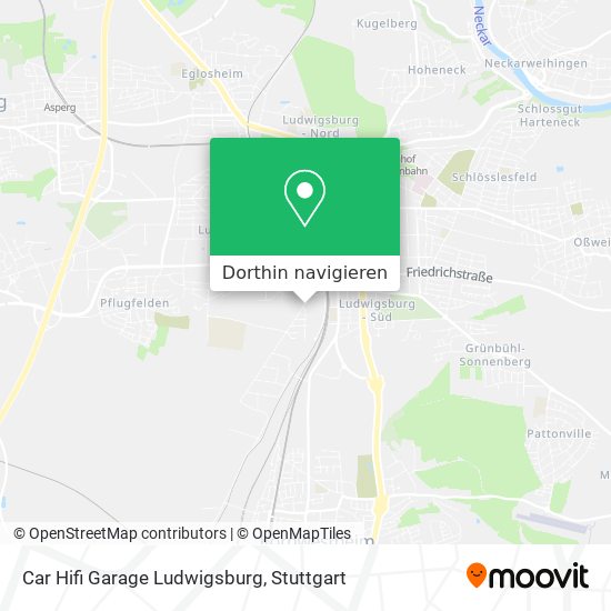 Car Hifi Garage Ludwigsburg Karte