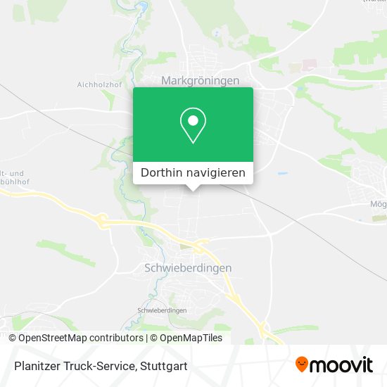 Planitzer Truck-Service Karte