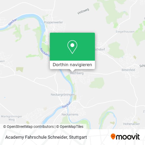 Academy Fahrschule Schneider Karte