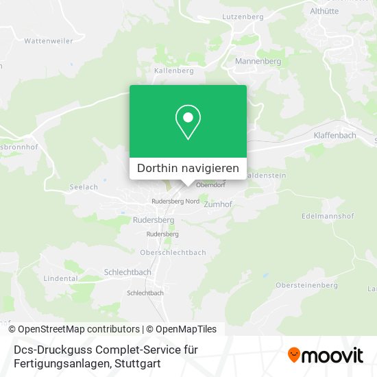 Dcs-Druckguss Complet-Service für Fertigungsanlagen Karte
