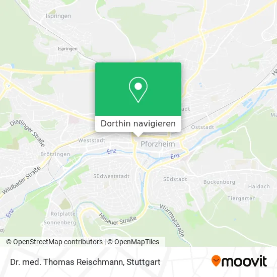Dr. med. Thomas Reischmann Karte
