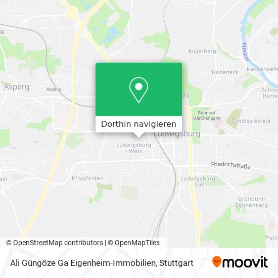 Ali Güngöze Ga Eigenheim-Immobilien Karte