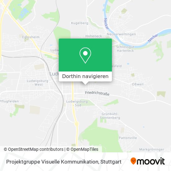 Projektgruppe Visuelle Kommunikation Karte