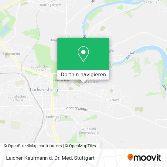Laicher-Kaufmann d. Dr. Med Karte