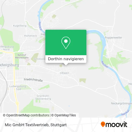 Mic GmbH Textilvertrieb Karte