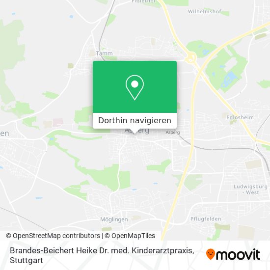 Brandes-Beichert Heike Dr. med. Kinderarztpraxis Karte