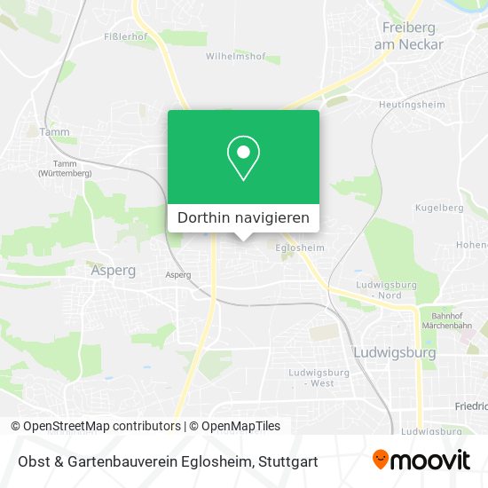 Obst & Gartenbauverein Eglosheim Karte