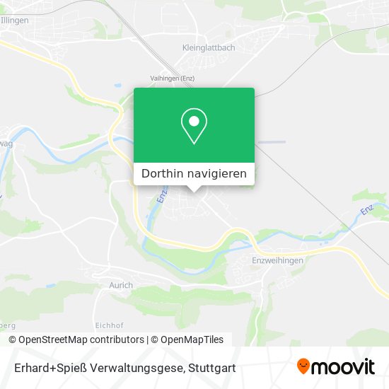 Erhard+Spieß Verwaltungsgese Karte