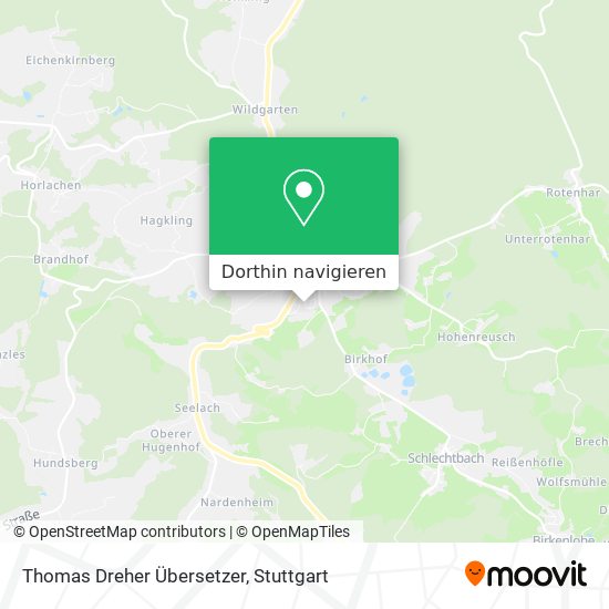 Thomas Dreher Übersetzer Karte