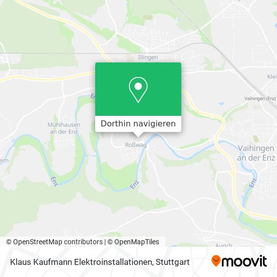 Klaus Kaufmann Elektroinstallationen Karte