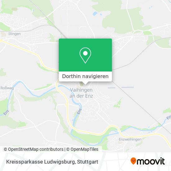Kreissparkasse Ludwigsburg Karte
