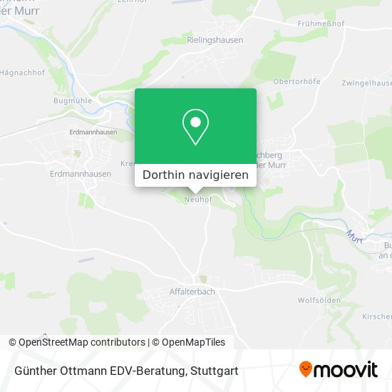 Günther Ottmann EDV-Beratung Karte