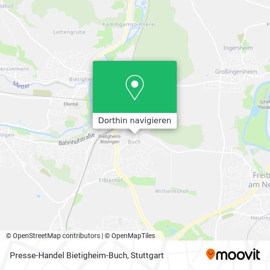Presse-Handel Bietigheim-Buch Karte