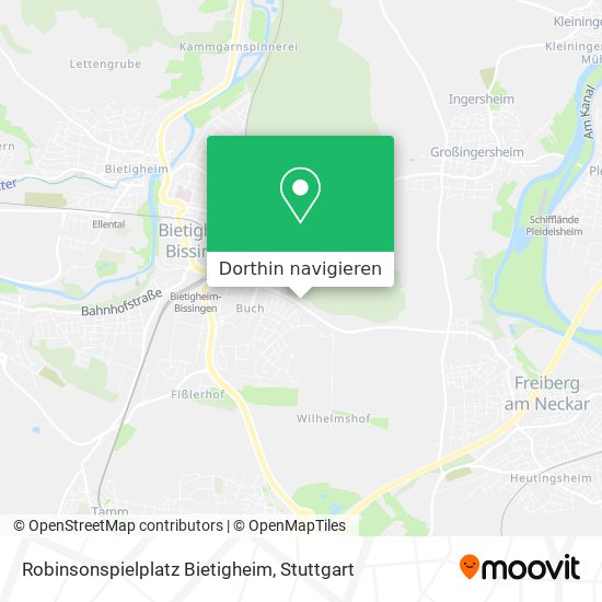 Robinsonspielplatz Bietigheim Karte