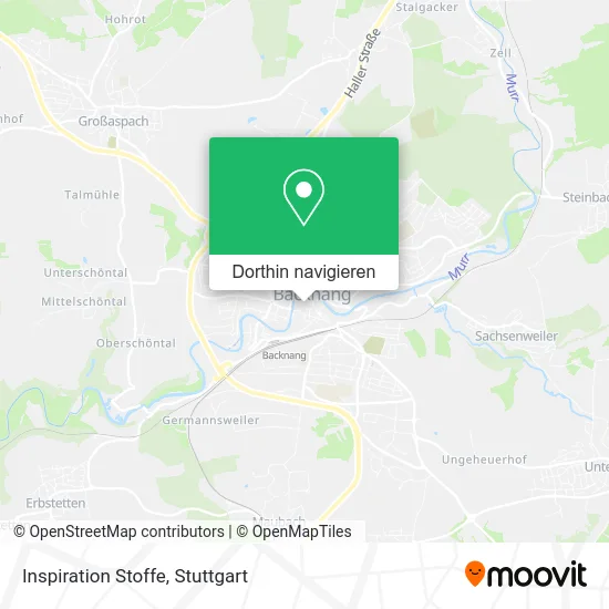 Inspiration Stoffe Karte