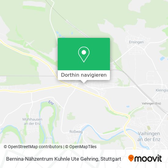 Bernina-Nähzentrum Kuhnle Ute Gehring Karte