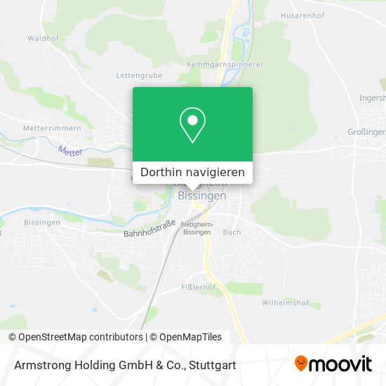 Armstrong Holding GmbH & Co. Karte