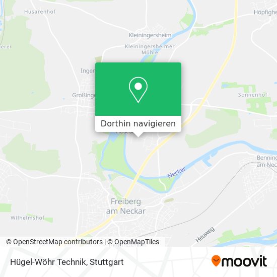 Hügel-Wöhr Technik Karte