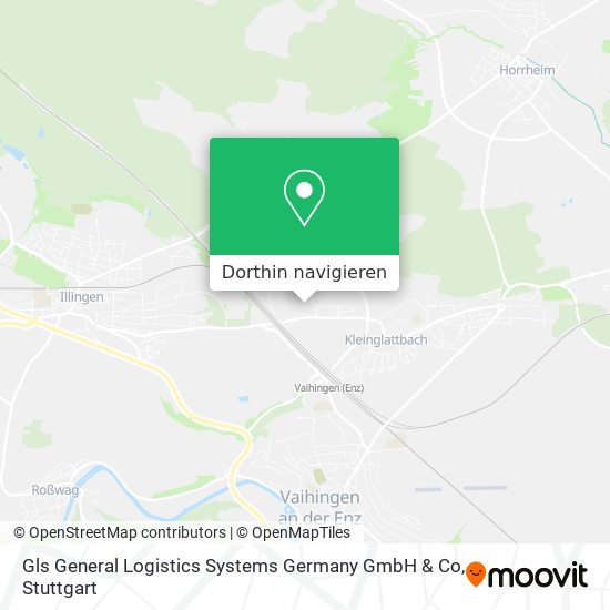 Gls General Logistics Systems Germany GmbH & Co Karte