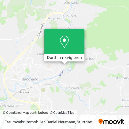 Traumwahr Immobilien Daniel Neumann Karte