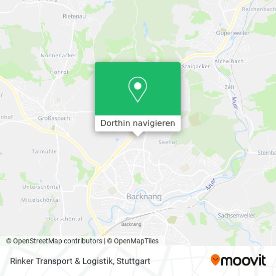 Rinker Transport & Logistik Karte