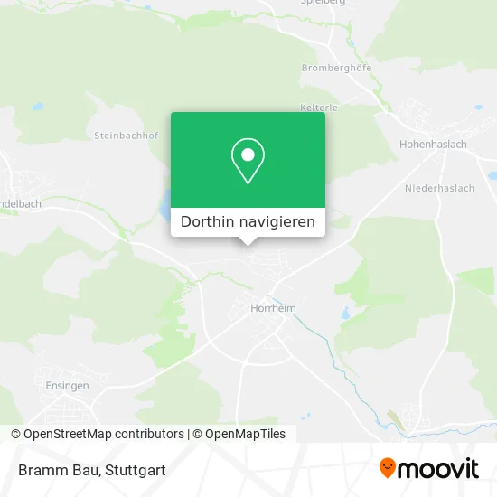 Bramm Bau Karte