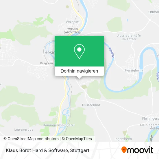 Klaus Bordt Hard & Software Karte