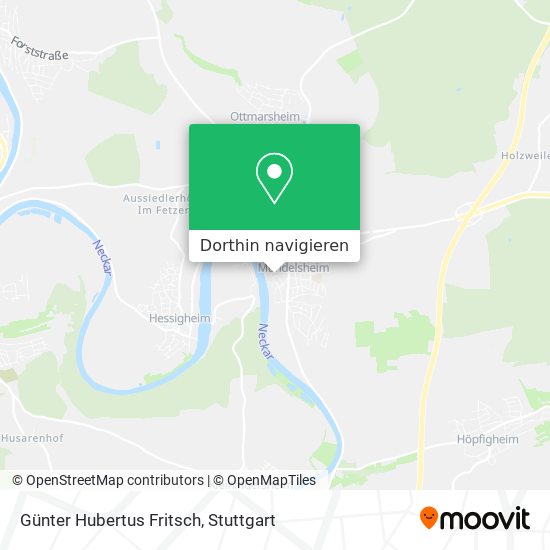 Günter Hubertus Fritsch Karte