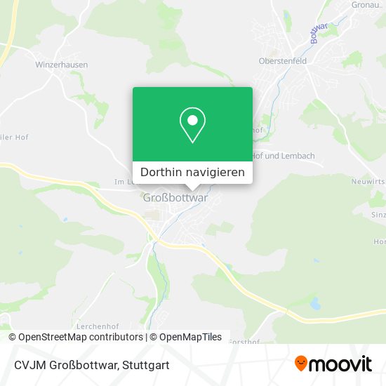 CVJM Großbottwar Karte