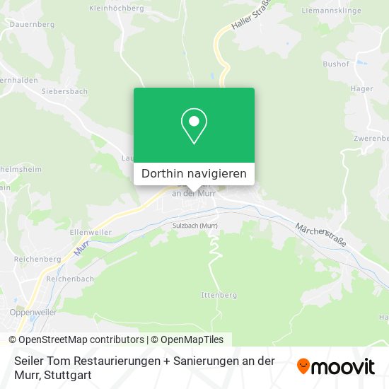 Seiler Tom Restaurierungen + Sanierungen an der Murr Karte