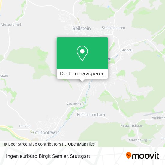 Ingenieurbüro Birgit Semler Karte