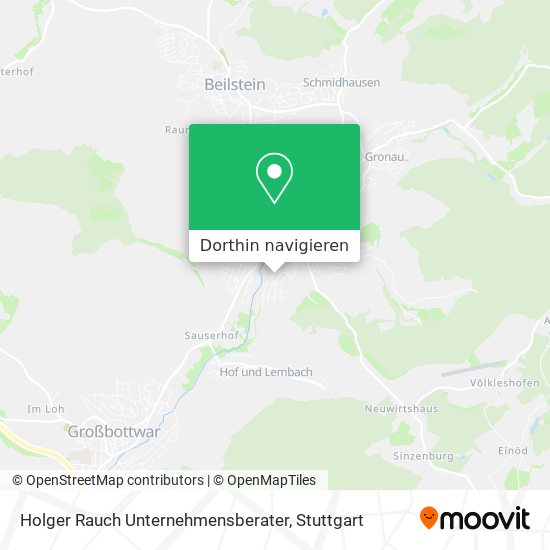 Holger Rauch Unternehmensberater Karte