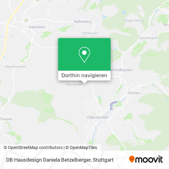 DB Hausdesign Daniela Betzelberger Karte