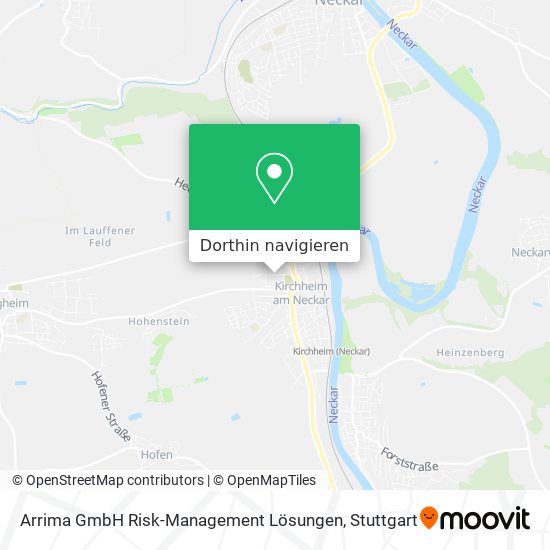 Arrima GmbH Risk-Management Lösungen Karte