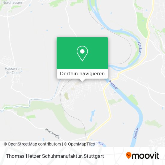 Thomas Hetzer Schuhmanufaktur Karte